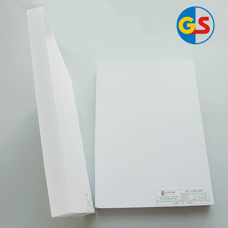 Goldensign 1-25mm PVC 共挤板 Forex 挤出 PVC 板材大彩色 PVC发泡板