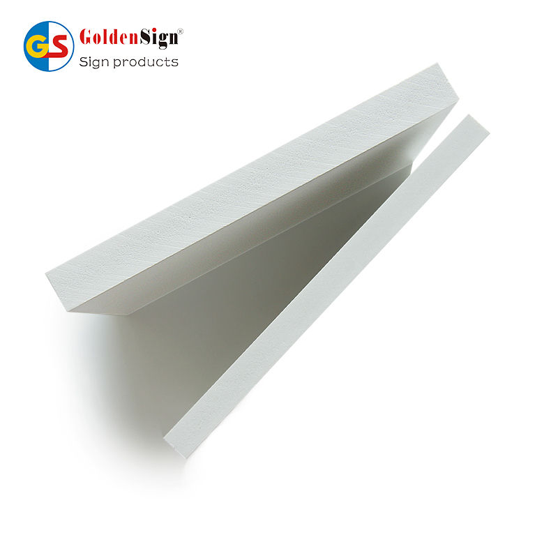 Goldensign 高密度 4*8 英尺 PVC 硬质泡沫板