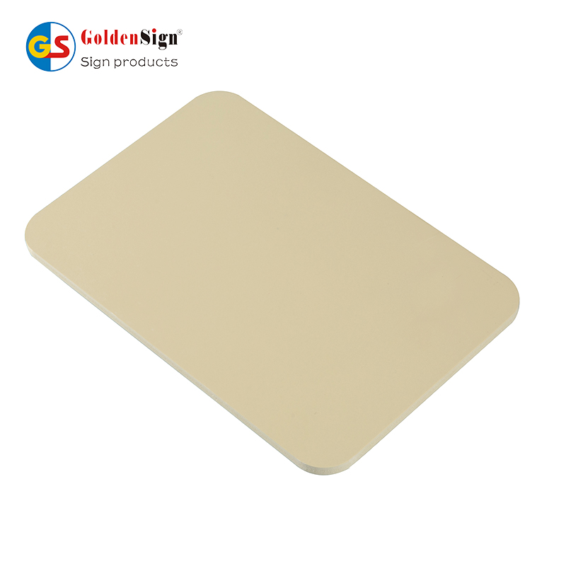 Goldensign 高密度硬质 PVC 泡沫墙板制造商